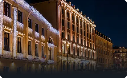 Здание СПб ГКУ «Фонд капитального строительства и реконструкции» на набережной реки Мойки, дом 76